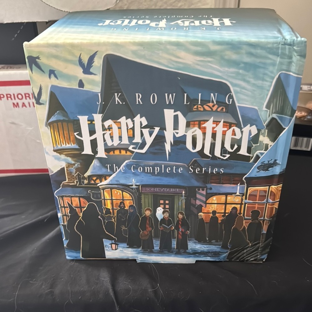 Scholastic Harry Potter Complete Series Box Set - Blue and Black